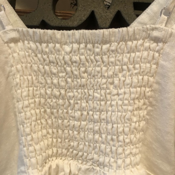 Adorable White Linen Dress🤍🤍 - Picture 6 of 7